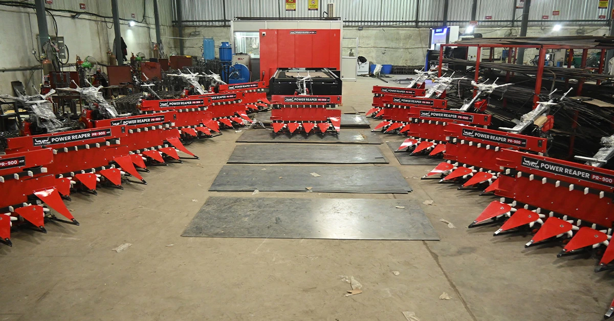 best manufacturer & supplier of reaper harvesting machine in india 